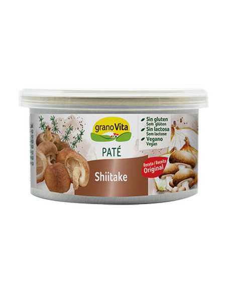 Pate de shitake lata 125g Granovita Pate de shitake lata 125g Granovita